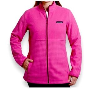 ‼️SOLD ‼️Land’s End Fleece full zip jacket